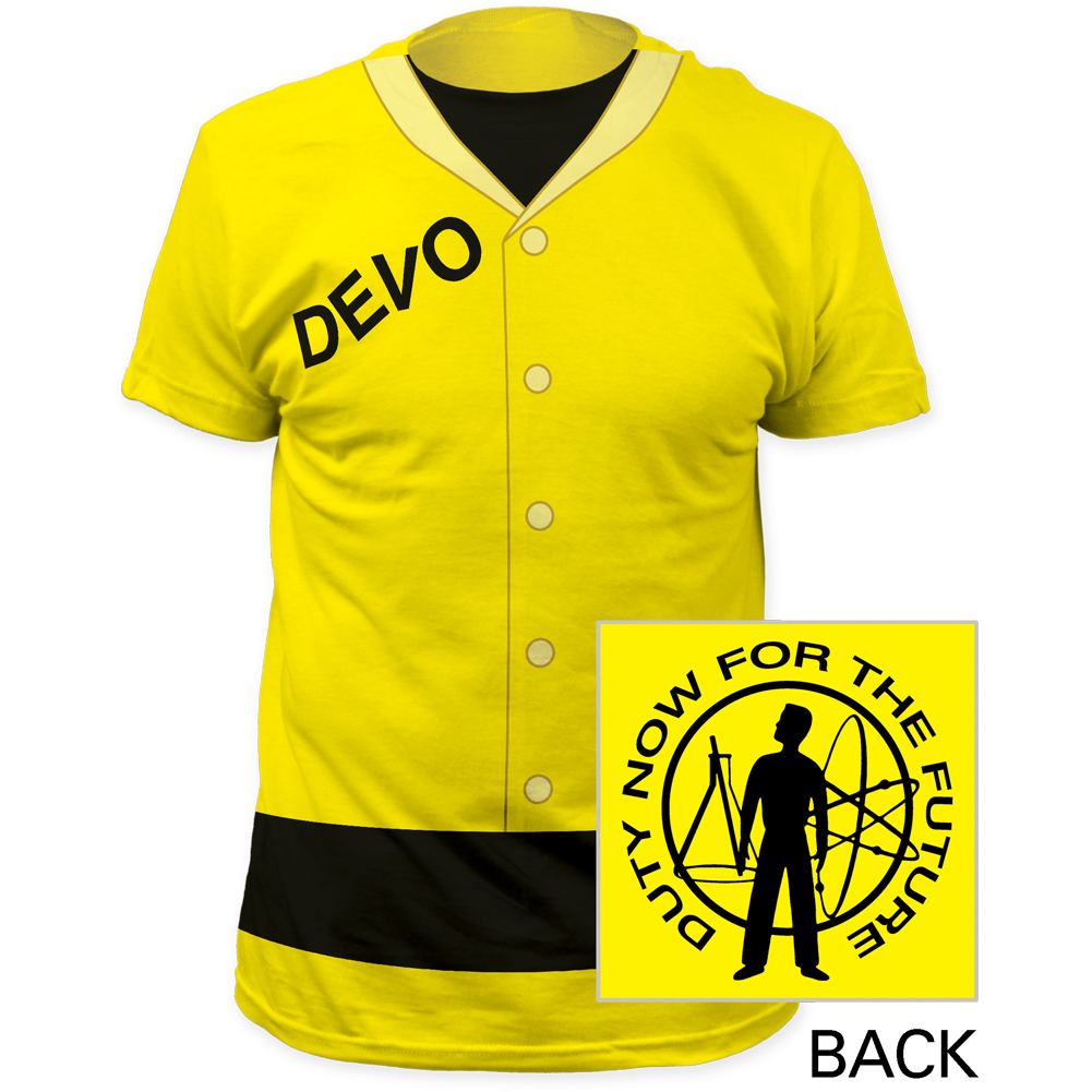 Devo - Duty Now For The Future Suit, Yellow T Shirt