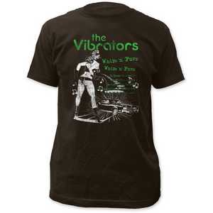 The Vibrators whips 'n' furs fitted jersey tee