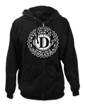 Drastic Plastic Logo Zip-Up Men's Hoodie