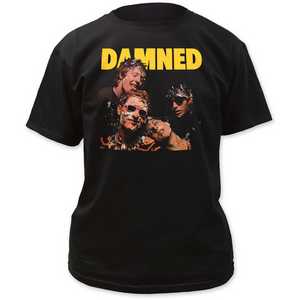 The Damned - Damned Damned Damned Classic Fit Black Tee