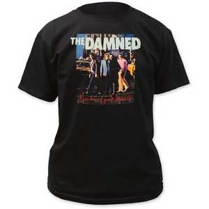 The Damned - Machine Gun Etiquette Classic Fit Black Tee