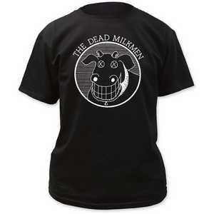 Dead Milkmen Cow Logo - Black Tee