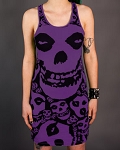 Drastic Plastic Clothing Misfits dress - purple