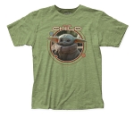 The Mandalorian Child Orbit fitted jersey tee