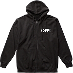 OFF! Surfer Boyfriend zip up hoodie